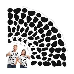 6 hojas de almohadillas adhesivas de fieltro estilo perro