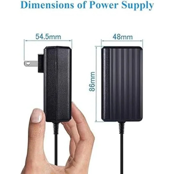 Adaptador de CA de 12 V 25 A para cable de alimentación_6