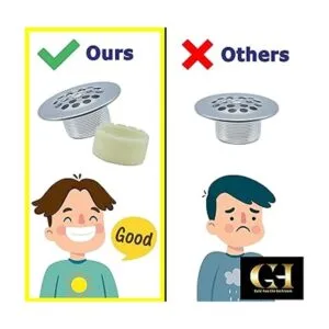 GoldHaoTheBathroom Kit de recorte de placa frontal de_3