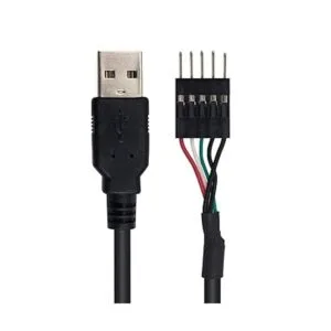 Duttek Cable alargador de 5 pines macho a USB A macho_4