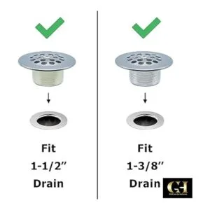 GoldHaoTheBathroom Kit de recorte de placa frontal de_4