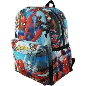 SpiderMan Deluxe A17704 Mochila grande de 16 pulgadas con_3