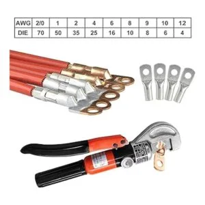 CKE Herramienta manual de crimpadora de cables hidráulicos