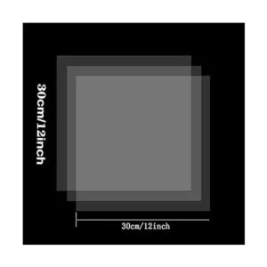 15 hojas de plantillas en blanco 12 x 12 pulgadas