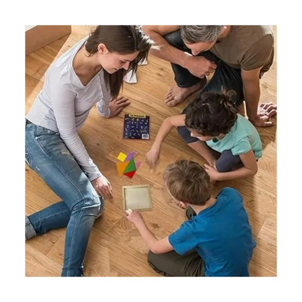 ArtCreativity Tangram Puzzles de madera para niños juego_6
