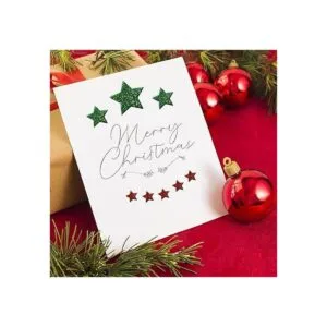 450 calcomanías de espuma con purpurina colorida