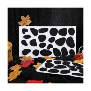 6 hojas de almohadillas adhesivas de fieltro estilo perro