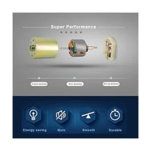 Motor de engranajes DC Greartisan Motor de alto par_3