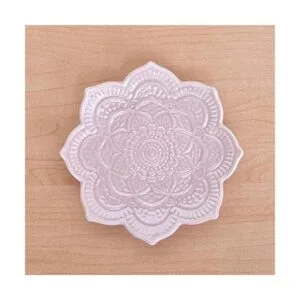 PUDDING CABIN Plato de anillo de mandala rosa regalo de