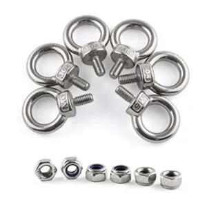 Eoutstanding Perno de ojal 6 unidades M6 x 12 rosca_1
