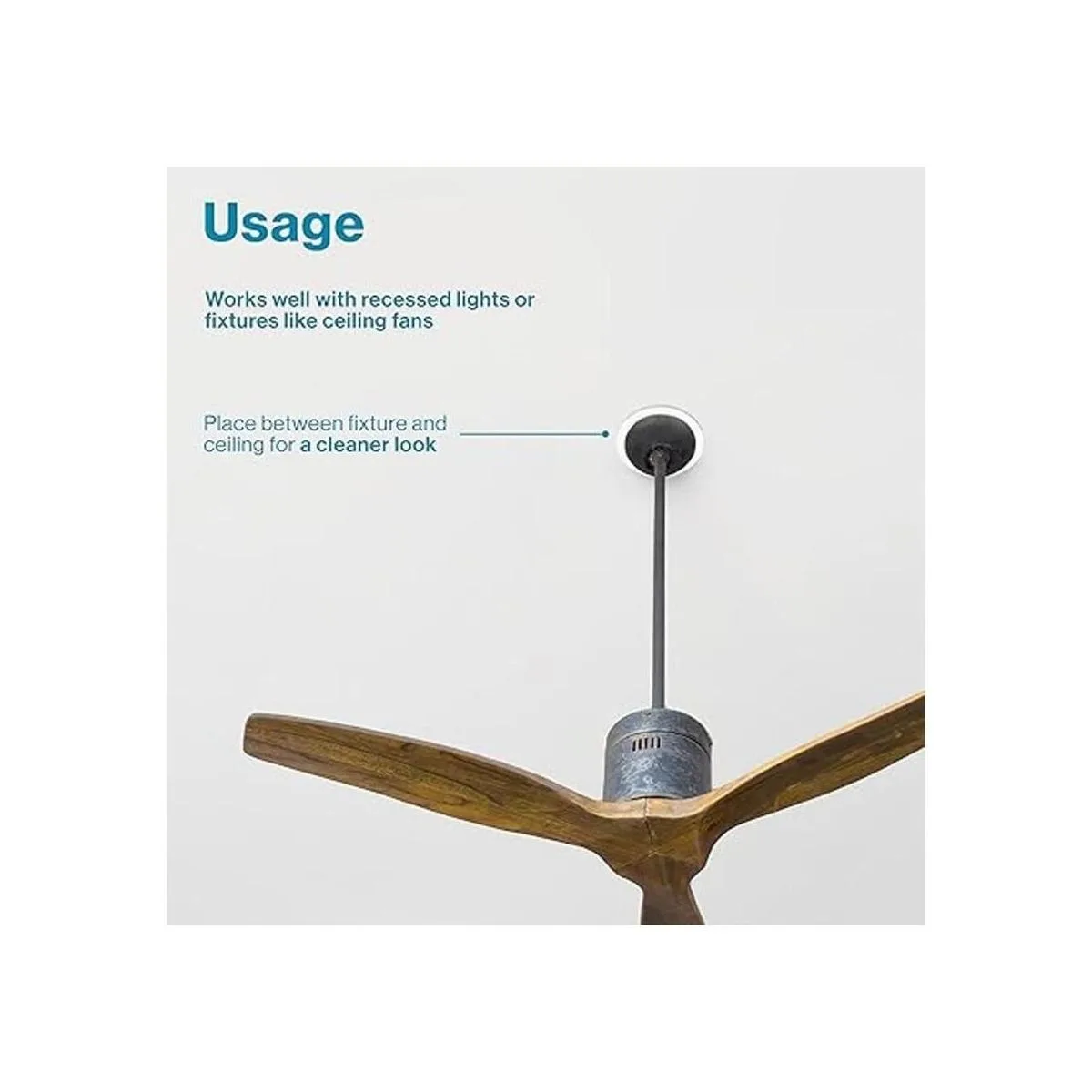 Sunco Lighting Paquete de 12 anillos Goof para luces_4