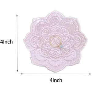 PUDDING CABIN Plato de anillo de mandala rosa regalo de