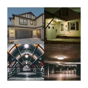 Bombilla con sensor de movimiento de radar paquete de 2_4