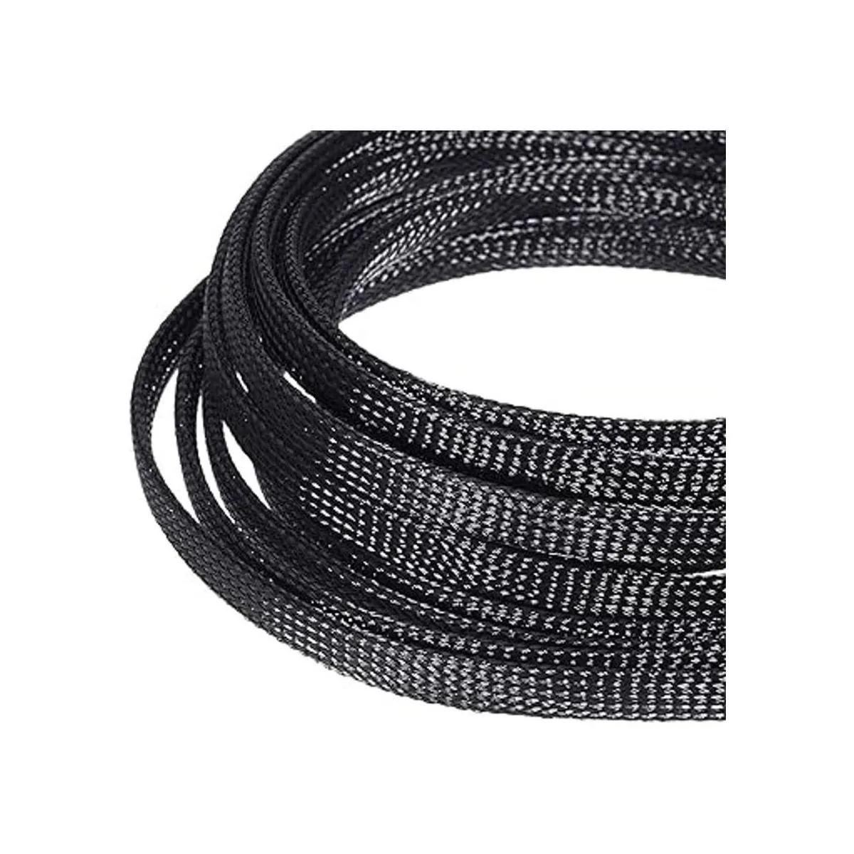 Manga de cable trenzada expandible de PET de 50 pies_4