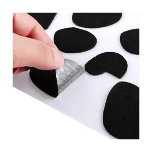 6 hojas de almohadillas adhesivas de fieltro estilo perro