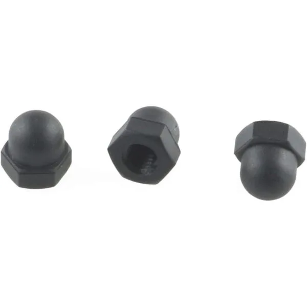Eoutstanding Tuercas hexagonales de bellota de nailon M4_2