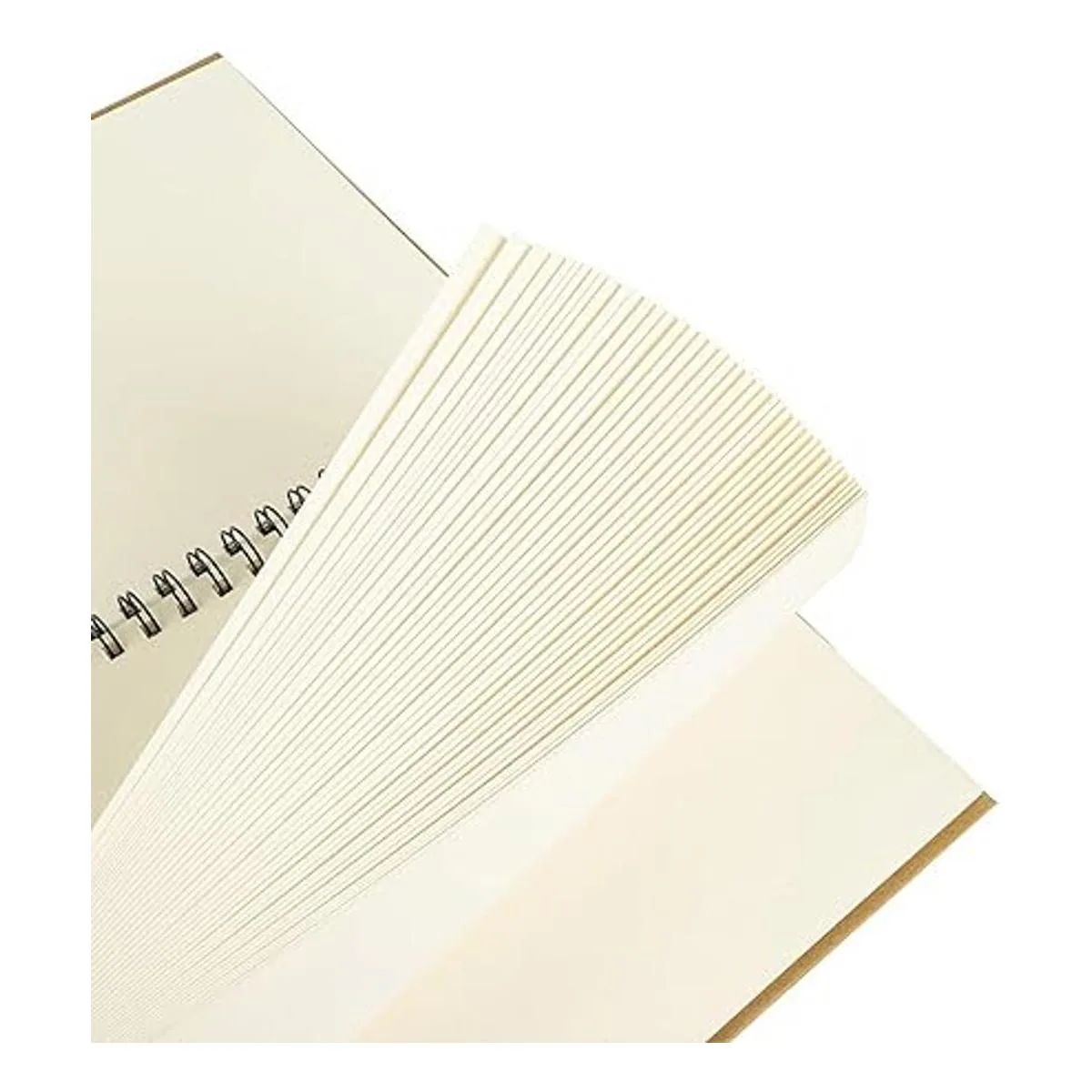 Krafty Cuaderno de bocetos en espiral tapa blanda_4