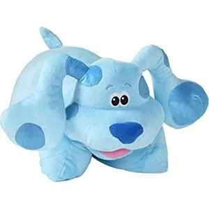 Pillow Pets Blues Clues Perro de peluche de 16 pulgadas_1