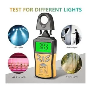 BTMETER Medidor de luz digital de iluminación BT881C_4