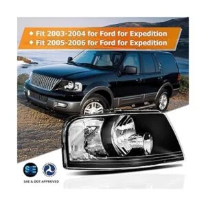 LBRST Conjunto de faros delanteros para Ford para_2