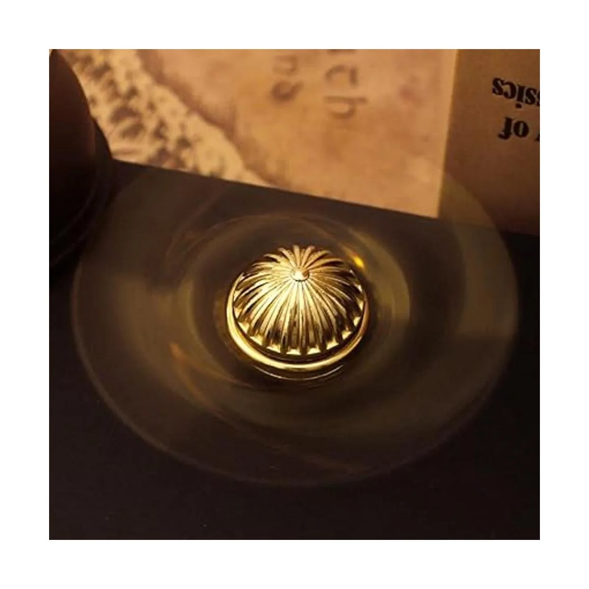 Juguete giratorio dorado de metal para niños y adultos_6