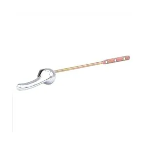 Palanca de repuesto universal para inodoro con acabado