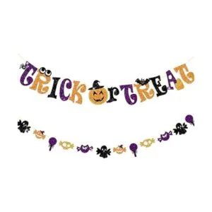 Bandera de Halloween para decoración de fiesta de trucos o_1