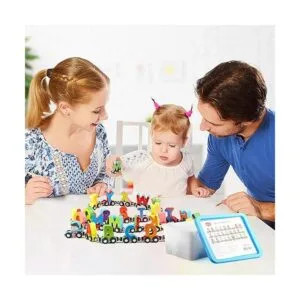 Juguete de tren del alfabeto 27 piezas juego de tren_3