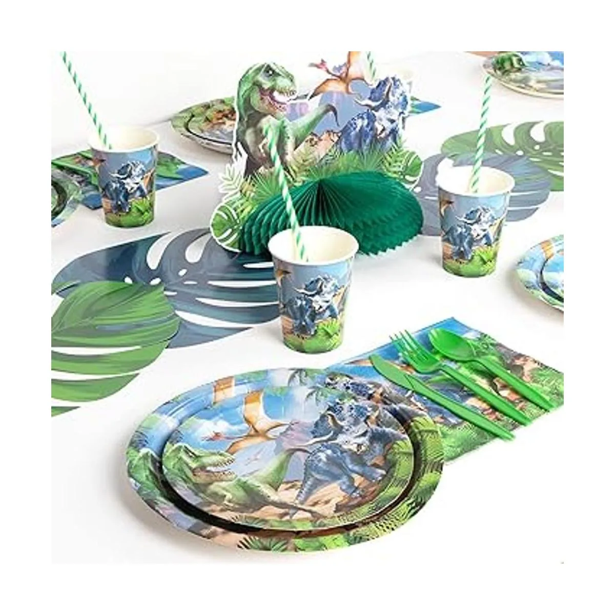 DECORLIFE Suministros de fiesta de cumpleaños de_5