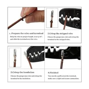 Herramienta de crimpado Molex knoweasy 1424A 2414 Awg_4