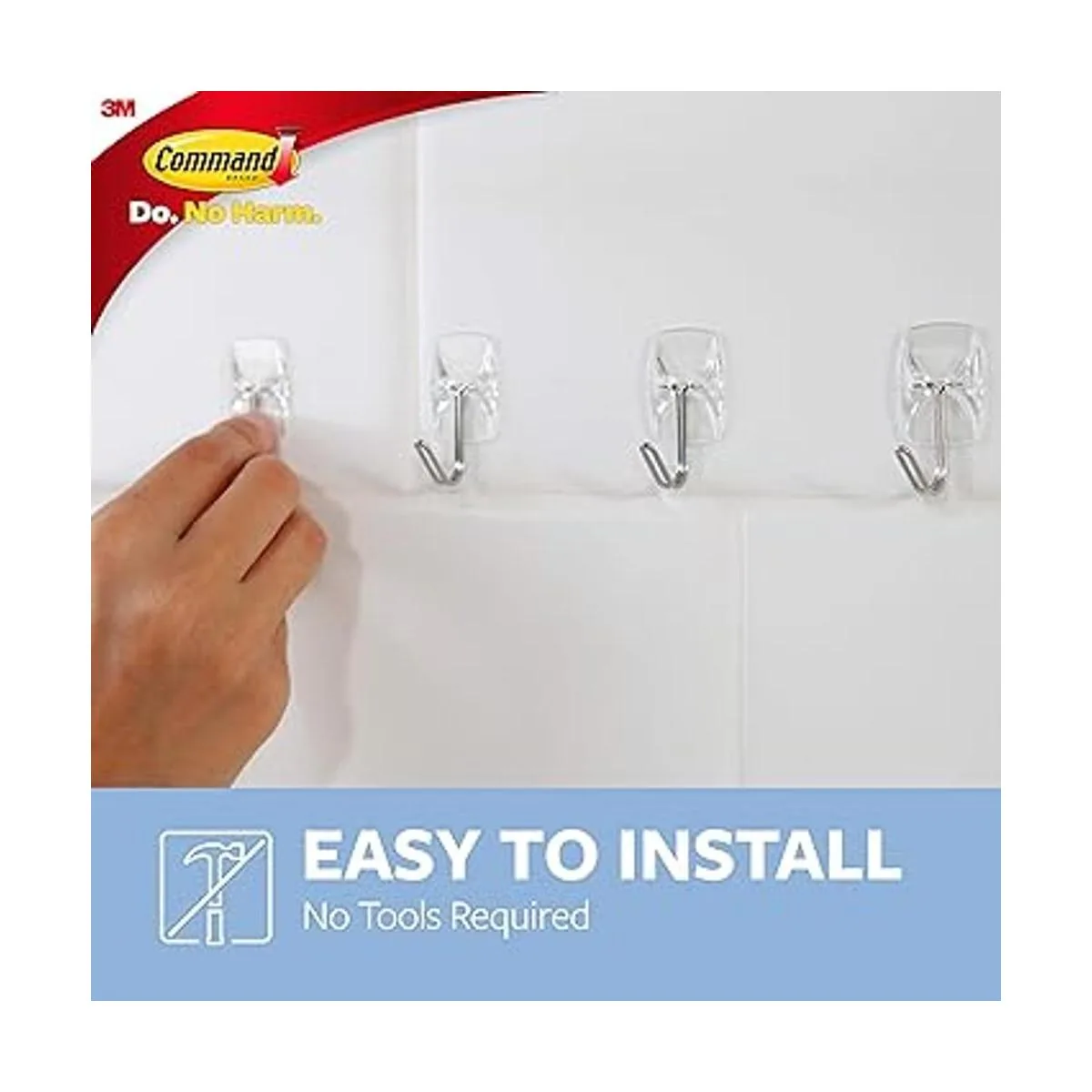Command Ganchos de palanca de alambre pequeños ganchos de