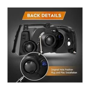 LBRST Conjunto de faros delanteros para Ford para_4