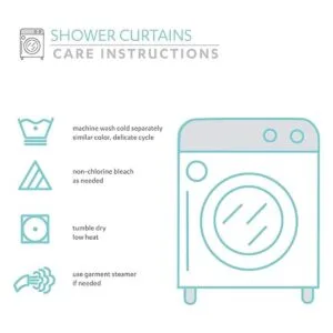 Leah Cortina de ducha gris y morado 72 pulgadas de ancho_6