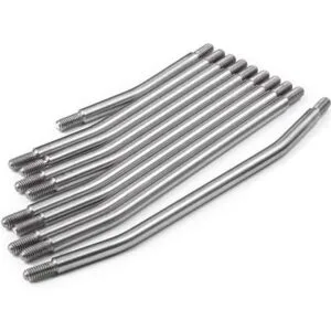 QueT 10 eslabones de barra de tracción de acero inoxidable