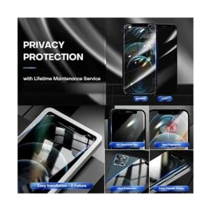 TOCOL Paquete de 2 2 compatibles con iPhone 12 Pro Max_5