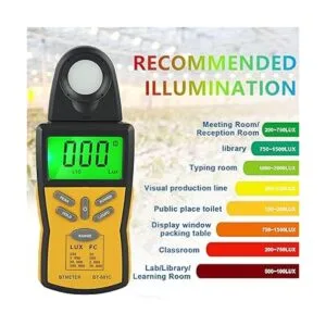 BTMETER Medidor de luz digital de iluminación BT881C_6