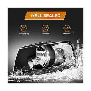 LBRST Conjunto de faros delanteros para Ford para_5