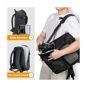 TARION Mochila para cámara profesional bolsa grande para_4