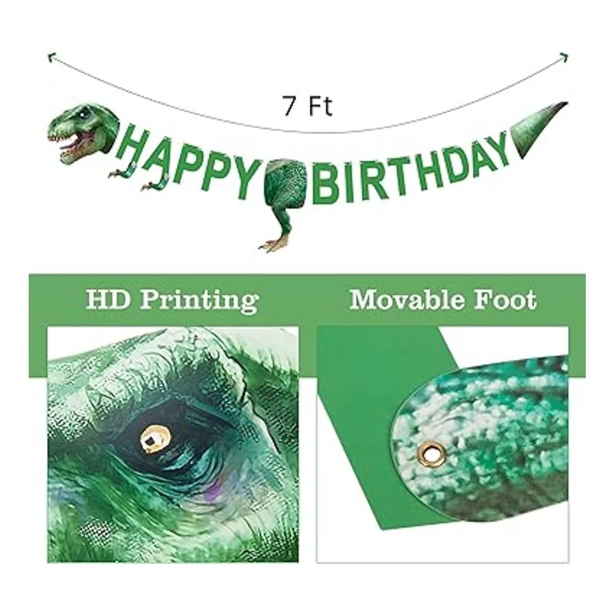 DECORLIFE Suministros de fiesta de cumpleaños de_4