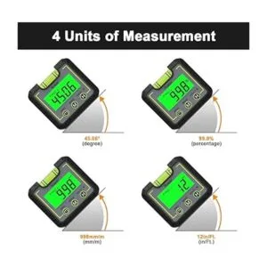 Huepar Medidor de ángulo de nivel digital Mini buscador de_2