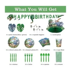 DECORLIFE Suministros de fiesta de cumpleaños de_2