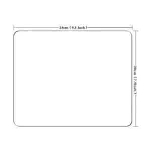 Amcove Alfombrilla de ratón divertida con texto en_2