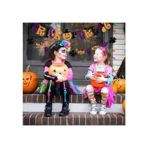 Bandera de Halloween para decoración de fiesta de trucos o_5