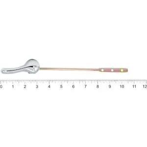 Palanca de repuesto universal para inodoro con acabado