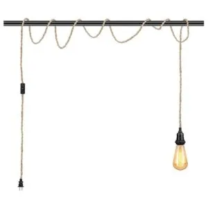 Kit de cable de luz colgante con enchufe de interruptor_1