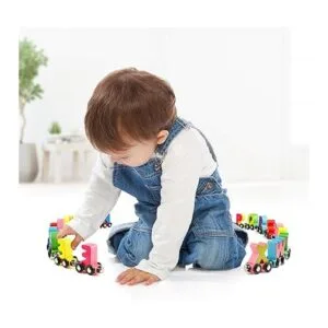 Juguete de tren del alfabeto 27 piezas juego de tren_2