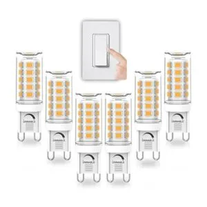 Bombilla LED G9 regulable 4 W equivalente a halógeno de_1