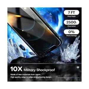 TOCOL Paquete de 2 2 compatibles con iPhone 12 Pro Max_3