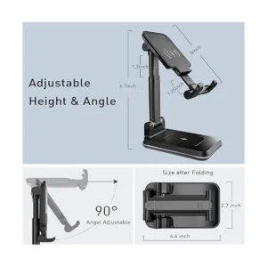 Tiluza Cargador inalámbrico soporte de carga inalámbrico_4