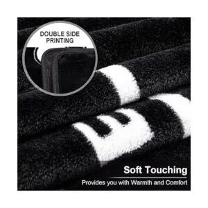 Jekeno Manta de doble cara con estampado de tablilla de_6